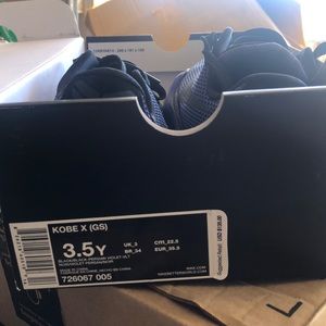 Kobe X shoes